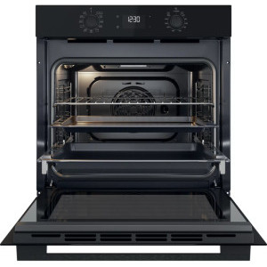 Whirlpool OMK58HU1B, Electric, Multifunctional, 71 L, Autocuratare hidrolitica, Display, Clasa A+, Negru