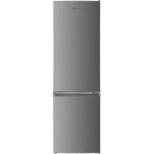 Combina frigorifica Heinner HC-HM262XF+, 262 L, Clasa F, Control electronic, Iluminare LED, 180 cm, Inox