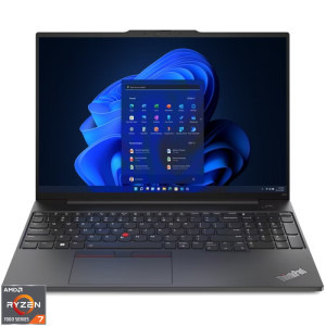 Laptop Lenovo 16'' ThinkPad E16 Gen 1, WUXGA IPS, Procesor AMD