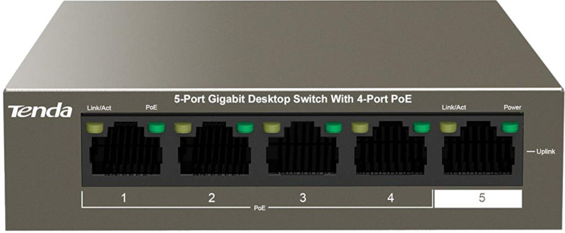 Switch Tenda Gigabit TEG1105P-4-63W