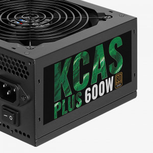 Aerocool KCAS PLUS, 80+ Bronze, 600W