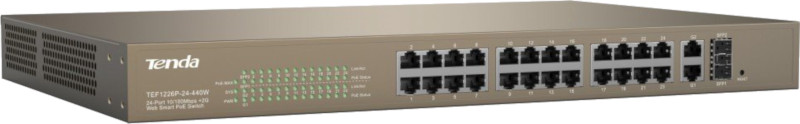Switch Tenda Gigabit TEF1226P-24-410W