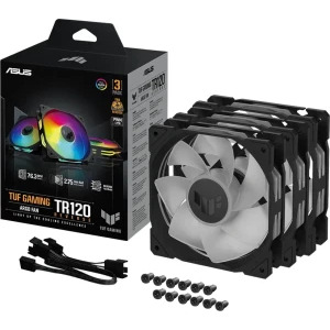 ASUS TUF Gaming TR120 Reverse ARGB 120mm Black Three Fan Pack