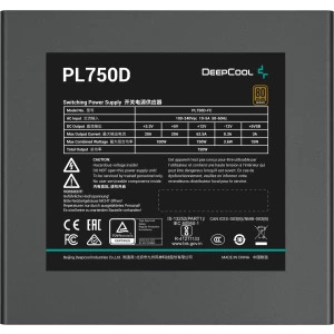 Deepcool PL750D V2, 80+ Bronze, 750W