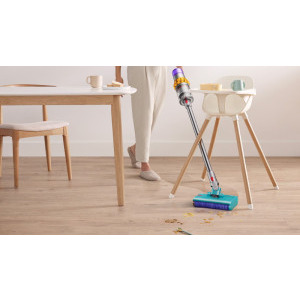 Dyson V15s Detect Submarine, vertical, 0.77L, Argintiu