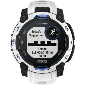 Garmin Instinct 3 45mm Solar, GPS, Whitestone/Blue