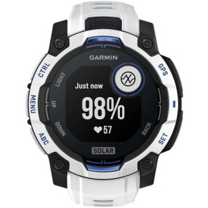 Garmin Instinct 3 45mm Solar, GPS, Whitestone/Blue