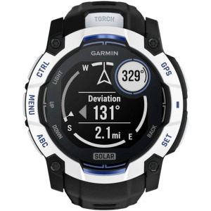Garmin Instinct 3 50mm, Solar, GPS, Whitestone/Blue