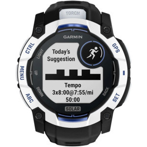 Garmin Instinct 3 50mm, Solar, GPS, Whitestone/Blue