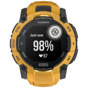 Garmin Instinct 3 50mm, Solar, GPS, Sunburst/Grey