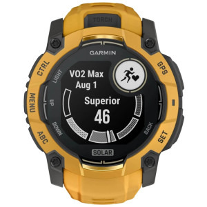 Garmin Instinct 3 50mm, Solar, GPS, Sunburst/Grey