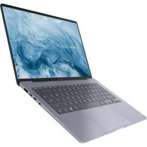 ASUS 14'' Zenbook 14 UX3480AA, WUXGA OLED Touch, Procesor Intel® Core™ Ultra 7 355 (12M Cache, up to 4.70 GHz), 16GB LPDDR5X, 512GB SSD, Intel Graphics, Win 11 Home, Arctic Blue