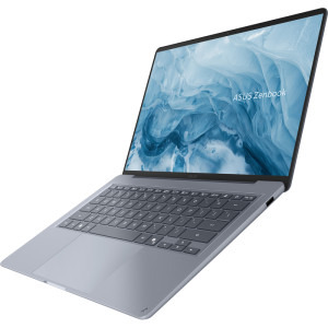 ASUS 14'' Zenbook 14 UX3480AA, WUXGA OLED Touch, Procesor Intel® Core™ Ultra 7 355 (12M Cache, up to 4.70 GHz), 16GB LPDDR5X, 512GB SSD, Intel Graphics, Win 11 Home, Arctic Blue