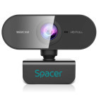 Camera Web Spacer SPW-CAM-01, Full HD, Negru