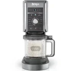 Ninja Aparat de facut inghetata CREAMi Deluxe NC502UE, 800W, 2x 0.7L, Negru/Argintiu