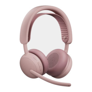 Logitech On-Ear, Zone 2, USB-C, Roz