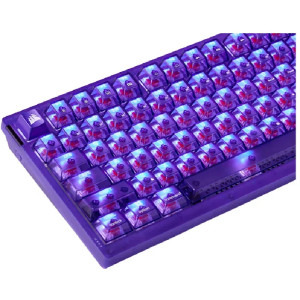 Corsair K65 PLUS, RGB, MLX Red V2, US, Atomic Purple