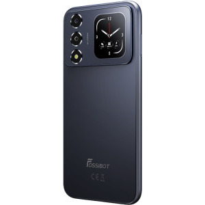 Fossibot S7, 128GB, 4GB RAM, Dual SIM, 4G, Black