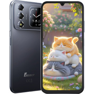 Fossibot S7, 128GB, 4GB RAM, Dual SIM, 4G, Black