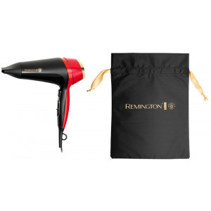 Remington Thermacare D5755 Manchester United, 2400W, Negru/Rosu