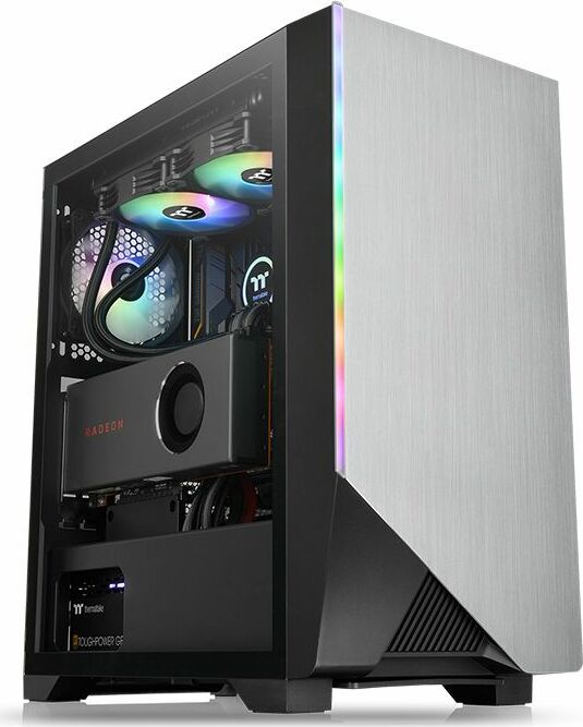 Carcasa Thermaltake H550 TG ARGB Silver