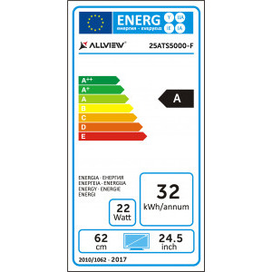 Allview Smart TV 25ATS5000-F Seria ATS5000-F 62cm negru Full HD