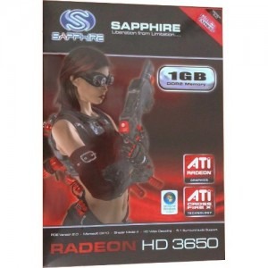 Sapphire ATI Radeon HD3650 1GB DDR2 128-bit