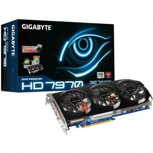 GIGABYTE Radeon HD7970 GHz Edition OC WindForce 3X 3GB GDDR5 384-bit