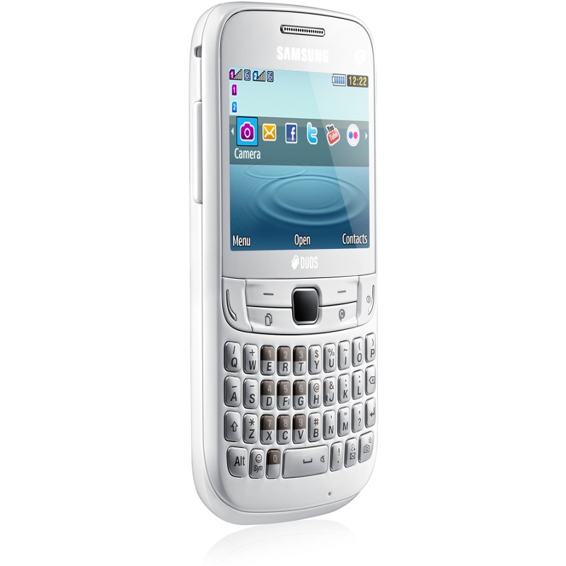 DualSIM Samsung S3572 Chat 357 White PC Garage