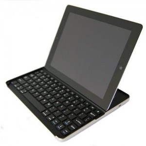 QwertyPad Tastatura Bluetooth QP811 Black pentru iPad generatia a 2-a, iPad generatia a 3-a, iPad generatia a 4-a