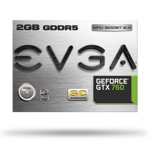 EVGA GeForce GTX 760 Superclocked 2GB GDDR5 256-bit