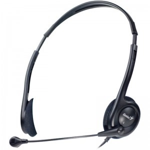 Genius Office/Call Center, Over-Head HS-200C 2x Jack Black