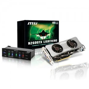 MSI GeForce GTX 260 Lightning Black Edition 1.79GB DDR3 448-bit