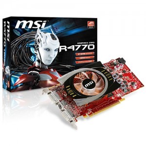 MSI Radeon HD4770 512MB GDDR5 128-bit