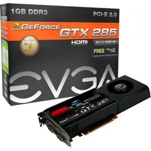 EVGA GeForce GTX 285 1GB DDR3 512-bit