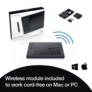 WACOM Intuos Pro, Pen&Touch S, negru