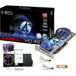 HIS Radeon HD4870 IceQ 4+ 1GB GDDR5 256-bit HDMI