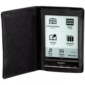 Hama Husa Arezzo Portfolio negru pentru PRS-T1, PRS-T2