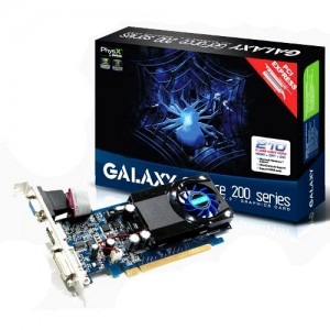 Galax GeForce 210 512MB DDR2 64-bit