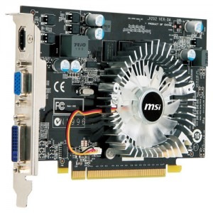 MSI GeForce GT220 512MB DDR2 128-bit