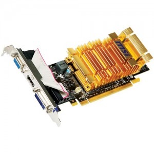 MSI GeForce 210 512MB DDR2 64-bit