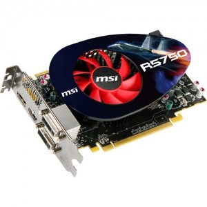 MSI Radeon HD5750 1GB GDDR5 128-bit