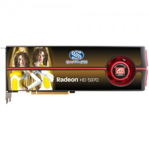 Sapphire Radeon HD5970 OC 2GB GDDR5 2x 256-bit + DiRT 2
