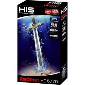 HIS Radeon HD5770 Fan 1GB GDDR5 128-bit