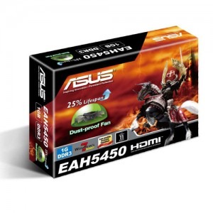 ASUS Radeon HD5450 1GB DDR3 64-bit Low Profile Bracket