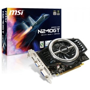 MSI GeForce GT240 1GB GDDR5 128-bit HDMI