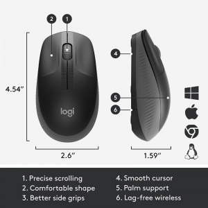 Logitech M190 Charcoal