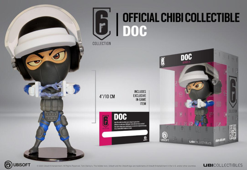 Ubisoft RAINBOW SIX SIEGE DOC CHIBI FIGURINE