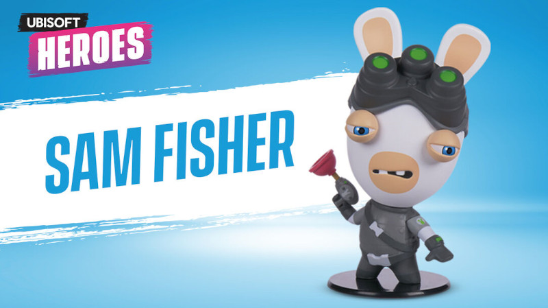Ubisoft HEROES - RABBID SAM FISHER FIGURINE