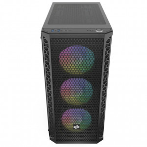 Gaming Callisto, Intel i7-12700F 2.1GHz Alder Lake, 32GB DDR4, 1TB SSD, RTX 3060 12GB GDDR6, Iluminare RGB